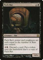 Pack Rat 1x FOIL RTR MTG Return to Ravnica Rare MINT black Pack Rat 1x FOIL RTR MTG Return to Ravnica Rare MINT black