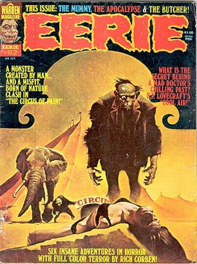 Eerie #62 (1975) Comic Books Eerie