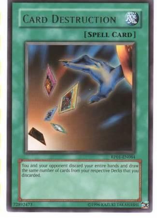 Card Destruction RP01-EN084 YuGiOh Retro Pack