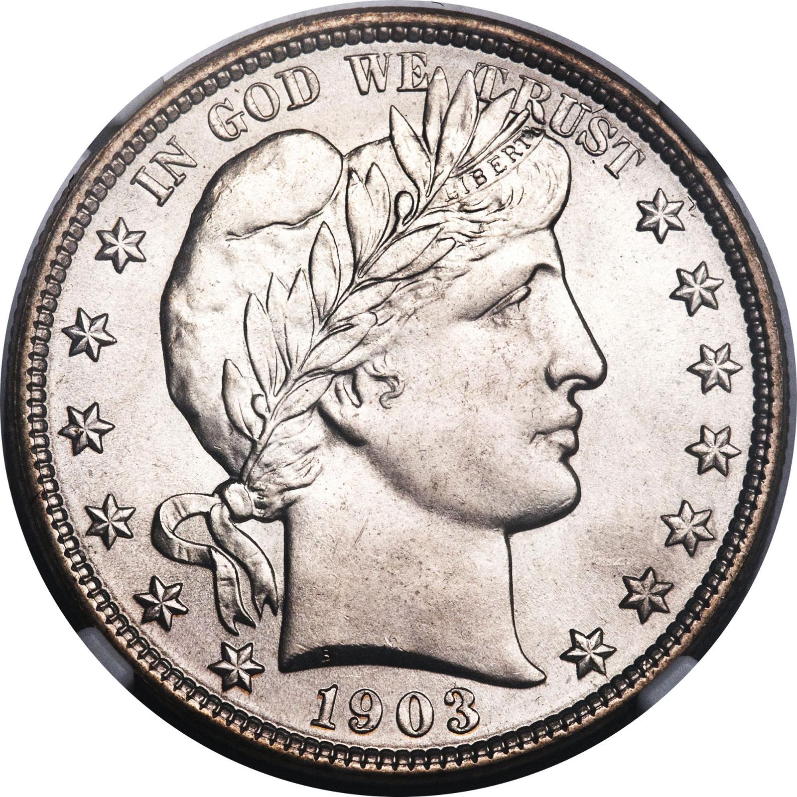 1903 O Coins Barber Half Dollar
