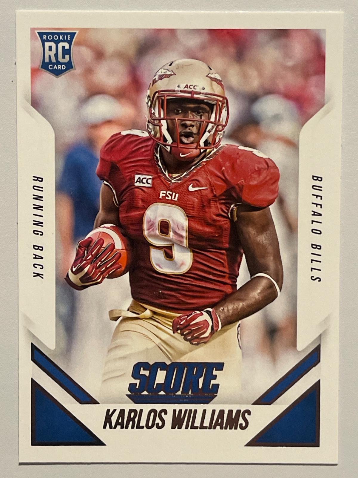 Karlos Williams #389 Football Cards 2015 Panini Score
