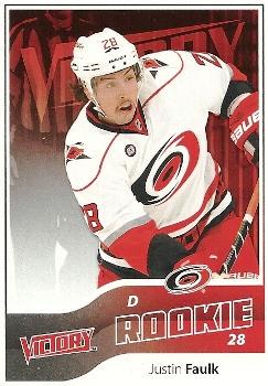 Justin Faulk #284 2011 Upper Deck Victory Hockey