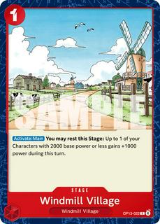 Windmill Village OP13-022