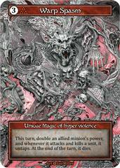 Warp Spasm [Foil] Sorcery: Contested Realms Alpha Prices