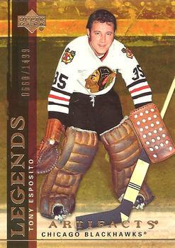 Tony Esposito #118 2007 Upper Deck Artifacts Hockey