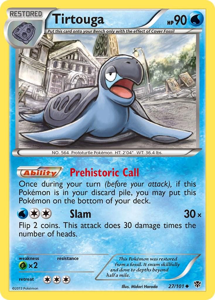 Tirtouga #27 Pokemon Plasma Blast