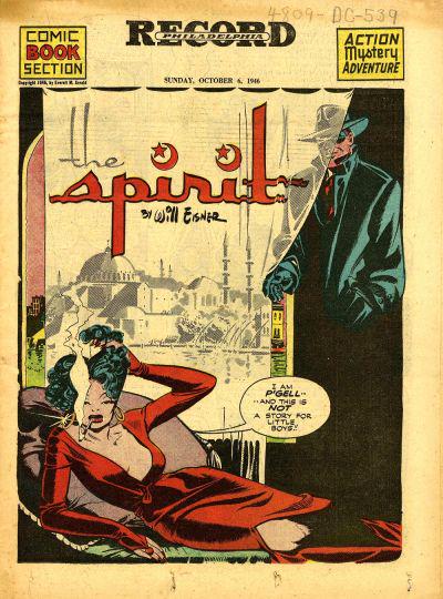 Spirit #10/6/1946 (1946) Comic Books Spirit