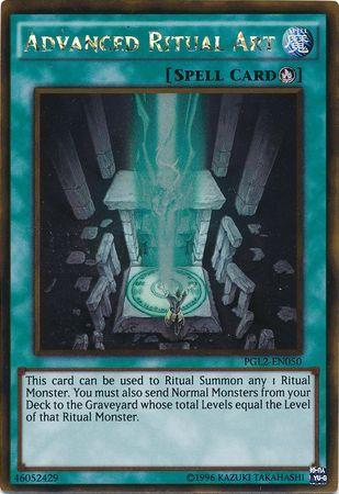 Advanced Ritual Art PGL2-EN050 YuGiOh Premium Gold: Return of the Bling