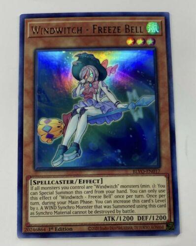 Windwitch - Freeze Bell BLVO-EN017 YuGiOh Blazing Vortex