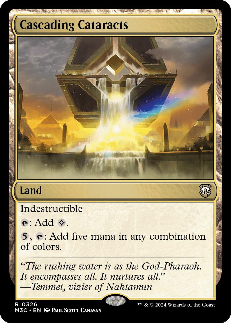 Cascading Cataracts #326 Magic Modern Horizons 3 Commander