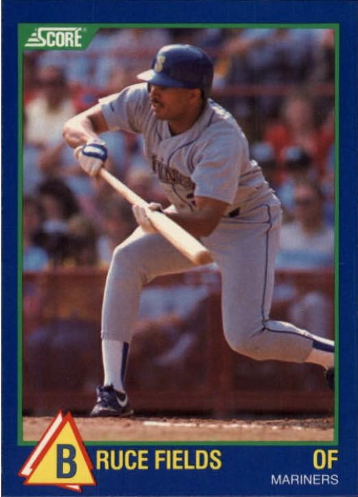 Bruce Fields #43 1989 Score 100 Rising Stars Baseball