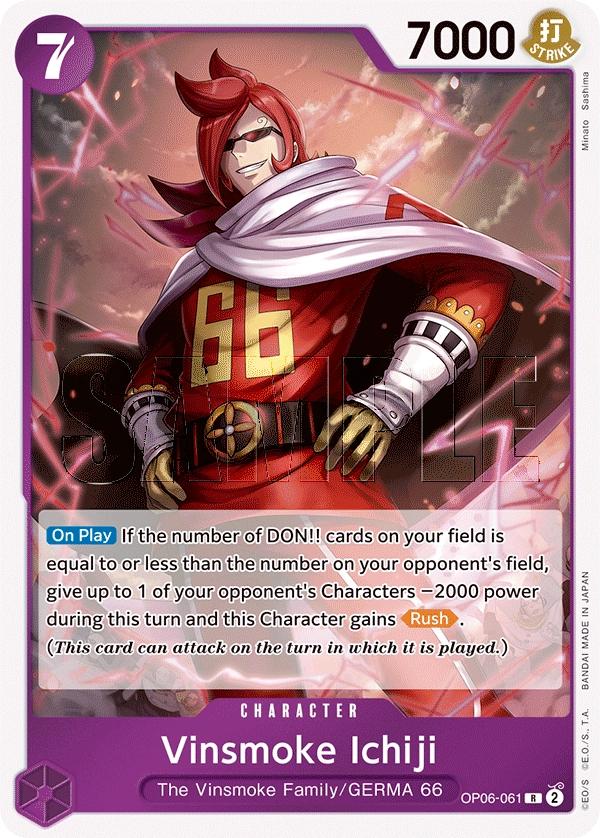 Vinsmoke Ichiji OP06-061 One Piece Wings of the Captain