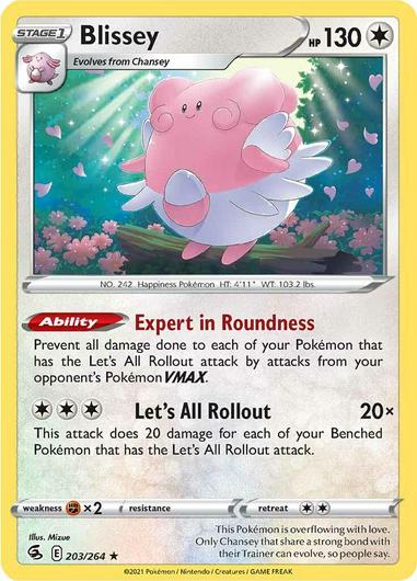 Blissey #203 Cover Art