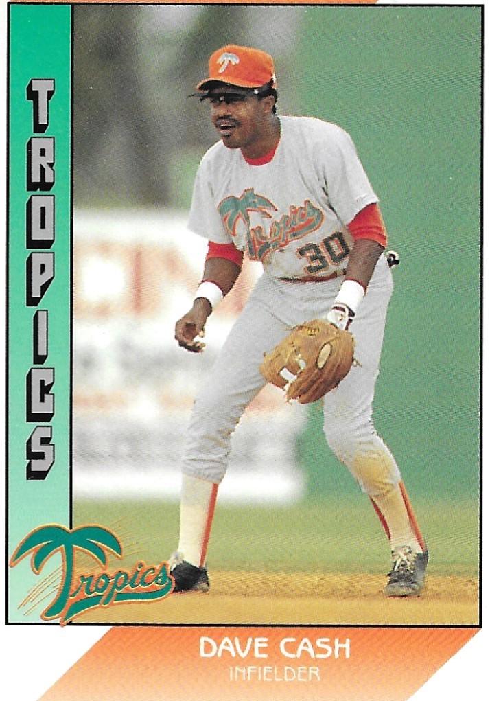 Dave Cash #58 1991 Pacific Senior League Baseball