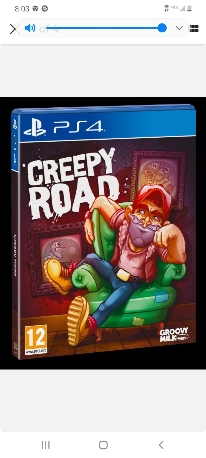 Creepy Road PAL Playstation 4