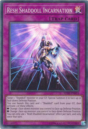Resh Shaddoll Incarnation SDSH-EN033 YuGiOh Structure Deck: Shaddoll Showdown