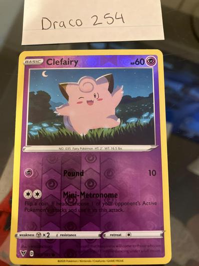 Clefairy [Reverse Holo] #63 photo