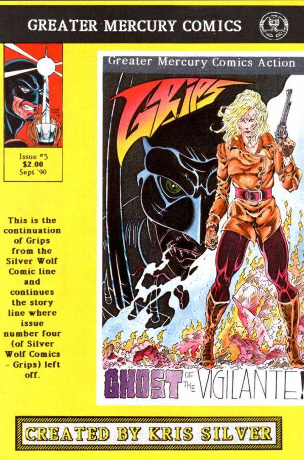 Greater Mercury Comics Action #5 (1990) Comic Books Greater Mercury Comics Action