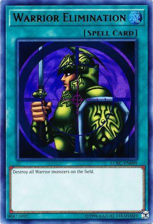 Warrior Elimination LCKC-EN099 YuGiOh Legendary Collection Kaiba Mega Pack