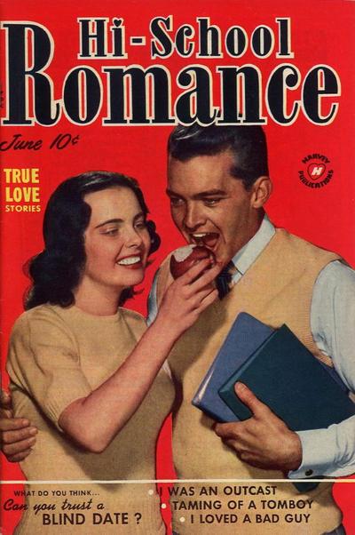 Hi-School Romance #5 (1950) Comic Books Hi-School Romance