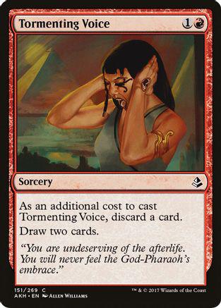 Tormenting Voice [Foil] (Magic Amonkhet)