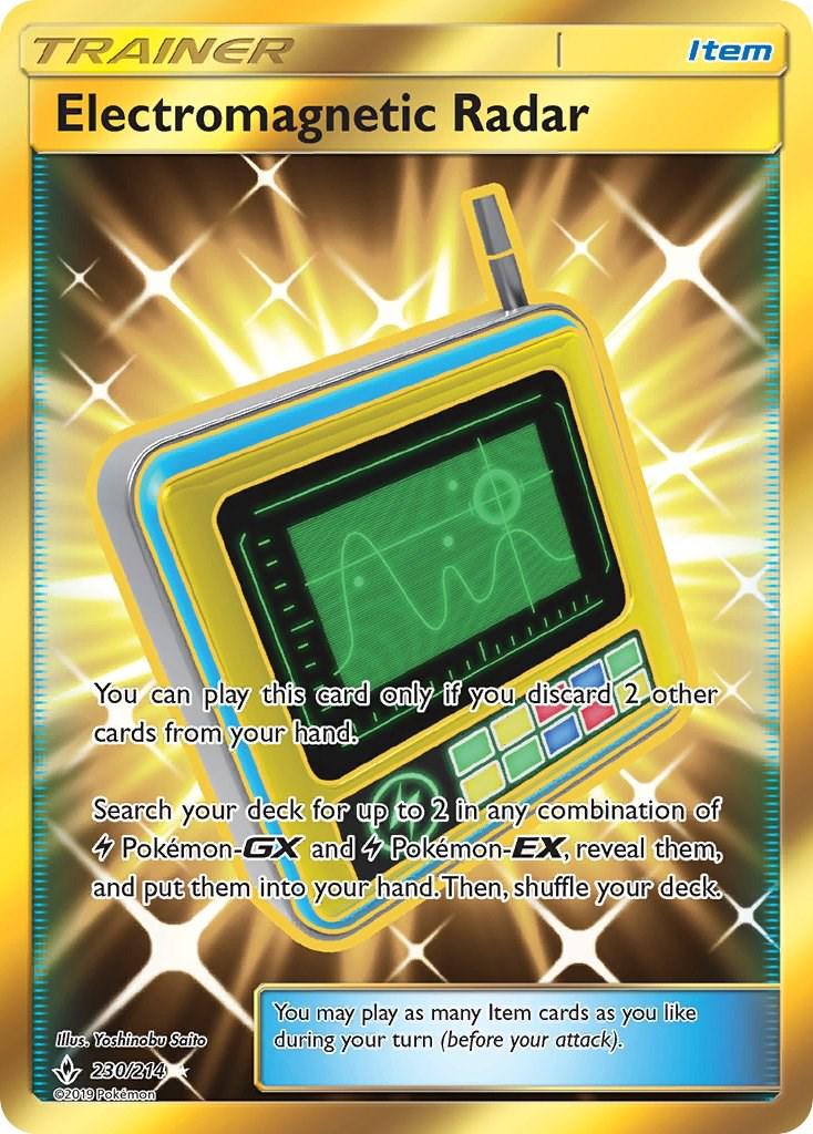 Electromagnetic Radar #230 Pokemon Unbroken Bonds