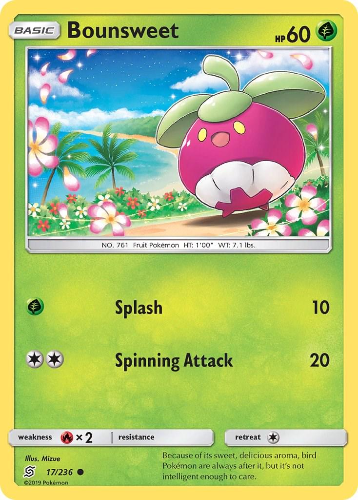 Bounsweet #17 Pokemon Unified Minds