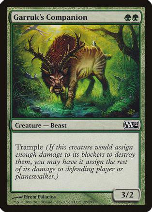 Garruk's Companion #175 Magic M12