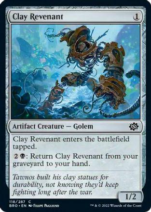 Clay Revenant #118 Magic Brother's War