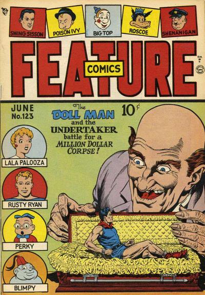 Feature Comics #123 (1948) Comic Books Feature Comics