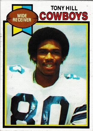 Tony Hill #182 Football Cards 1979 Topps