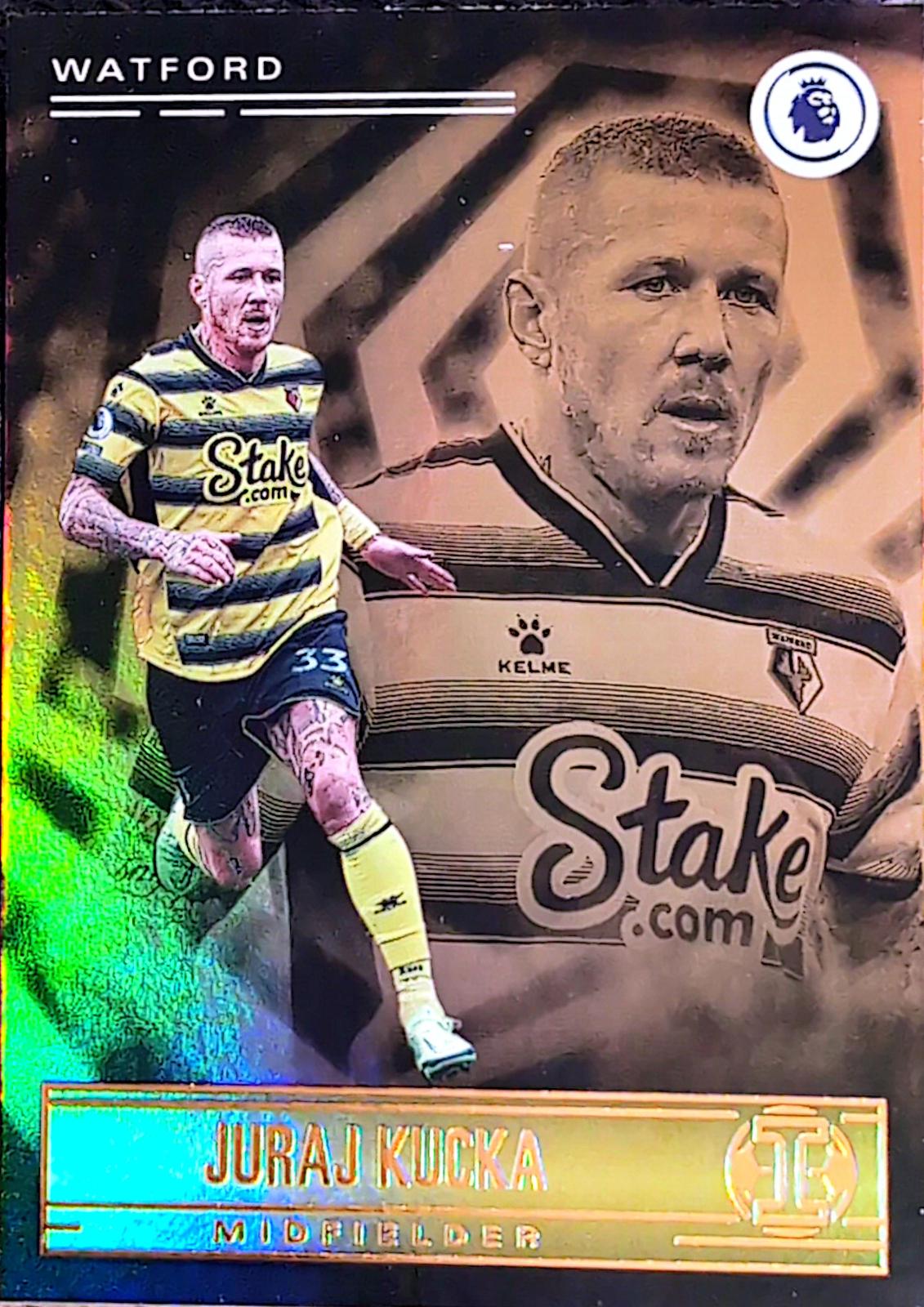 Juraj Kucka #198 2021 Panini Chronicles Premier League