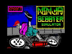 Loading Screen | Ninja Scooter Simulator ZX Spectrum