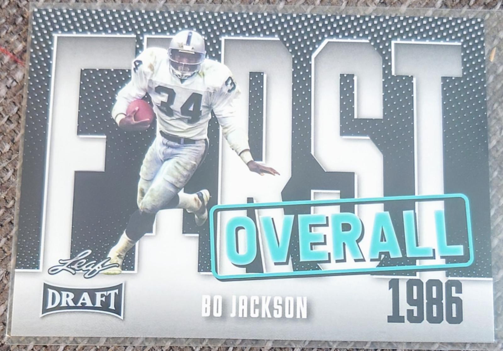 Bo Jackson #6 2023 Leaf Draft Football