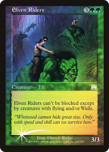 Elven Riders [Foil] (Magic Onslaught)