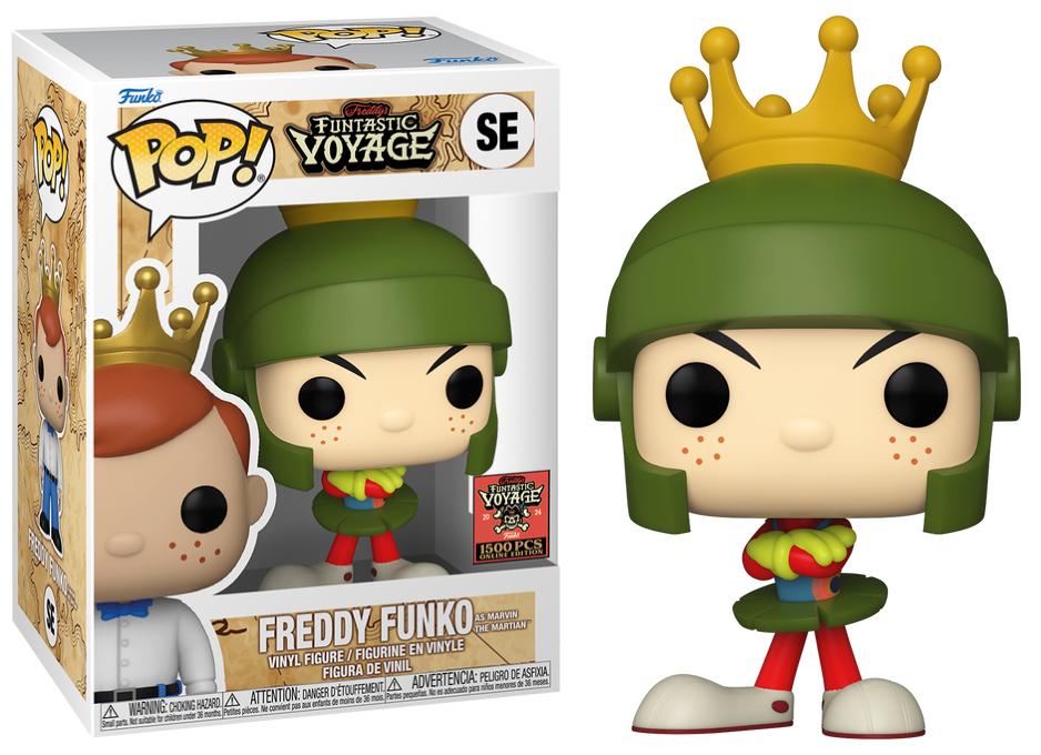 Freddy Funko As Marvin The Martian #SE Funko POP Freddy Funko