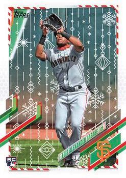 Luis Alexander Basabe #HW57 #HW57 Baseball Cards 2021 Topps Holiday Mega Box