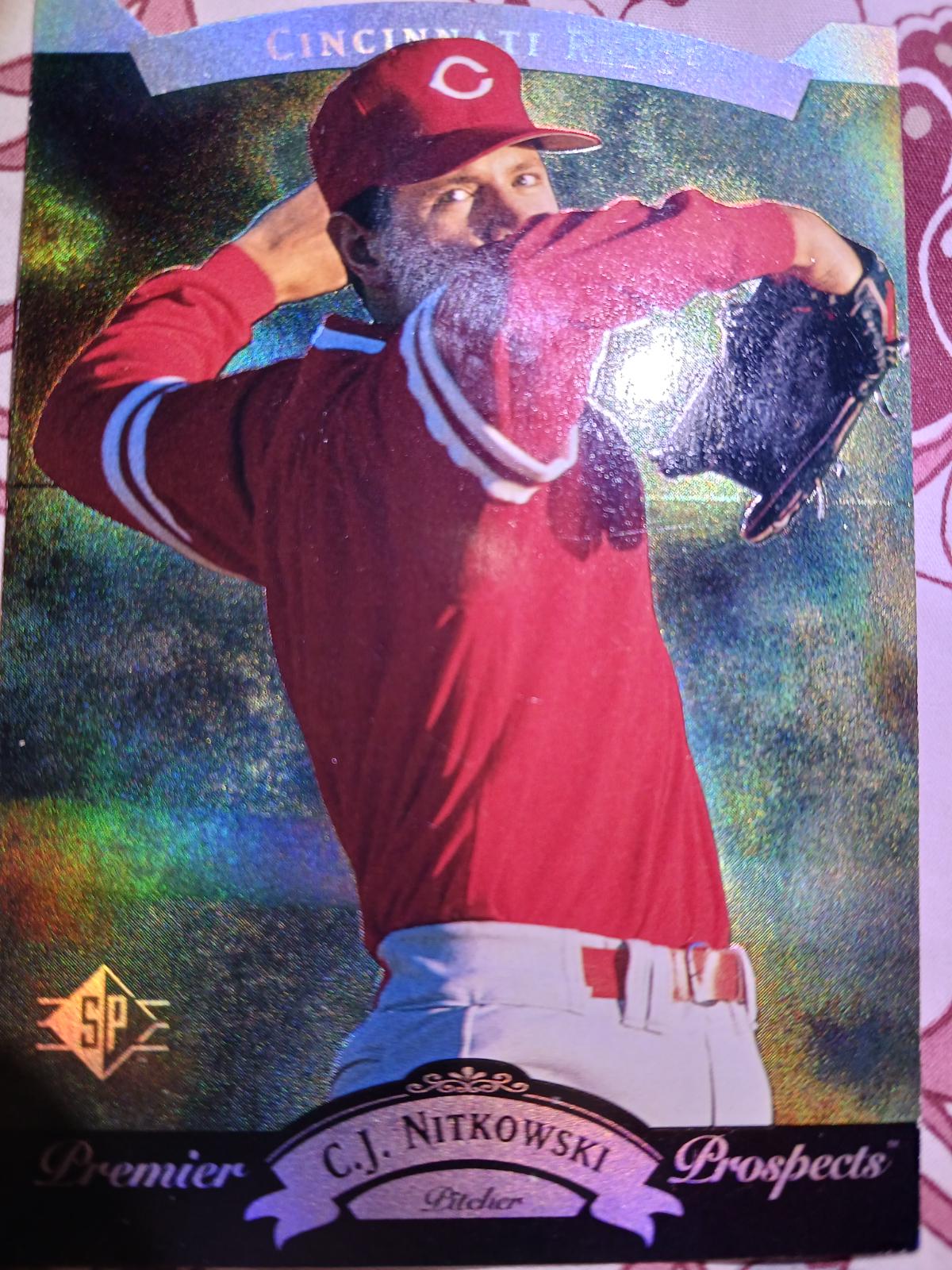 C.J. Nitkowski #24 Baseball Cards 1995 SP