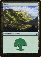 Forest #300 Magic Commander 2019 Prices
