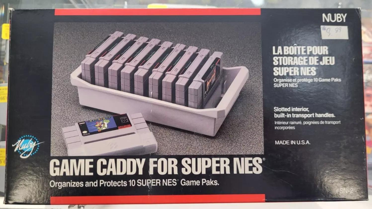 NUBY Game Caddy For Super NES Super Nintendo