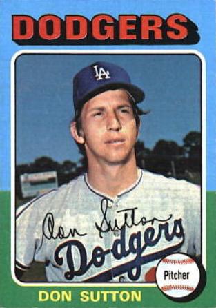 Don Sutton #220 Baseball Cards 1975 Topps