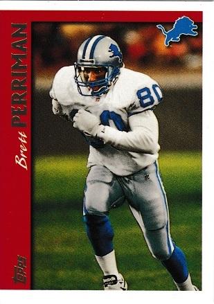 Brett Perriman #129 1997 Topps Football