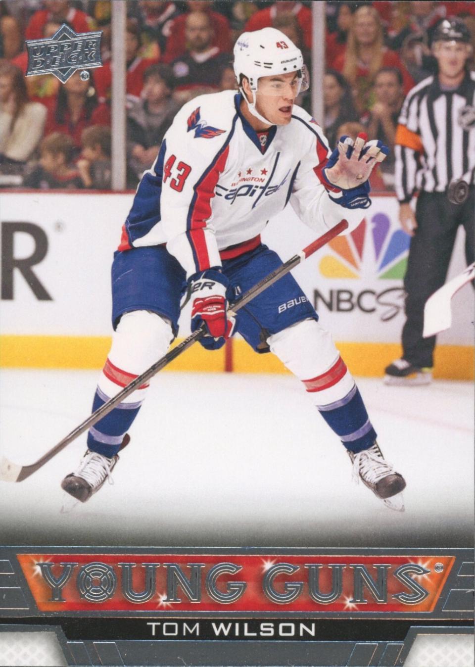 Tom Wilson #212 Hockey Cards 2013 Upper Deck