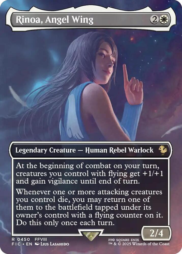 Rinoa, Angel Wing [Borderless Foil] #450 Prices | Magic Final