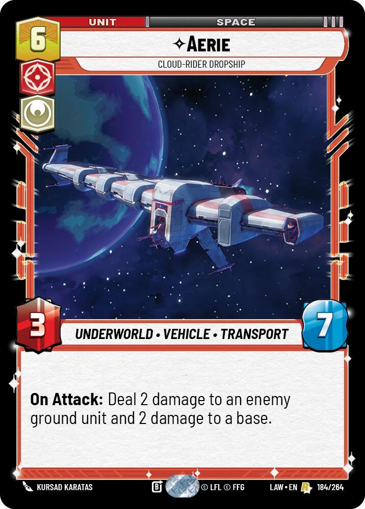 Aerie - Cloud-Rider Dropship #184