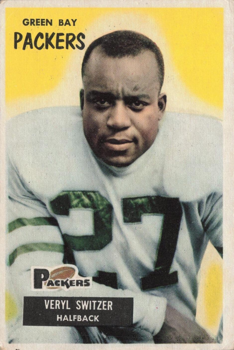 Veryl Switzer #35 Football Cards 1955 Bowman
