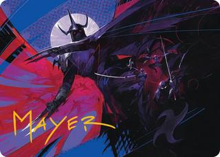 Shredder's Technique Art Card