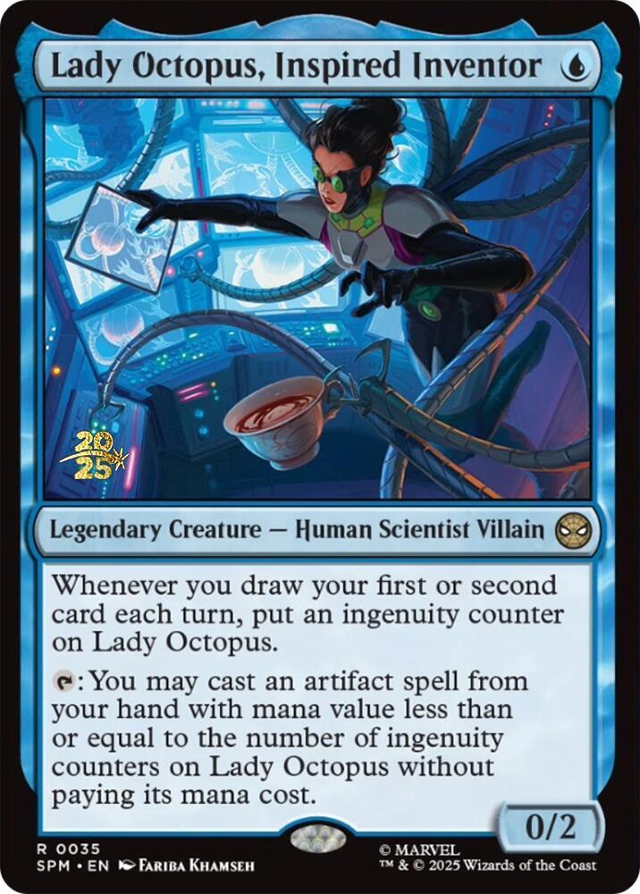 Lady Octopus, Inspired Inventor