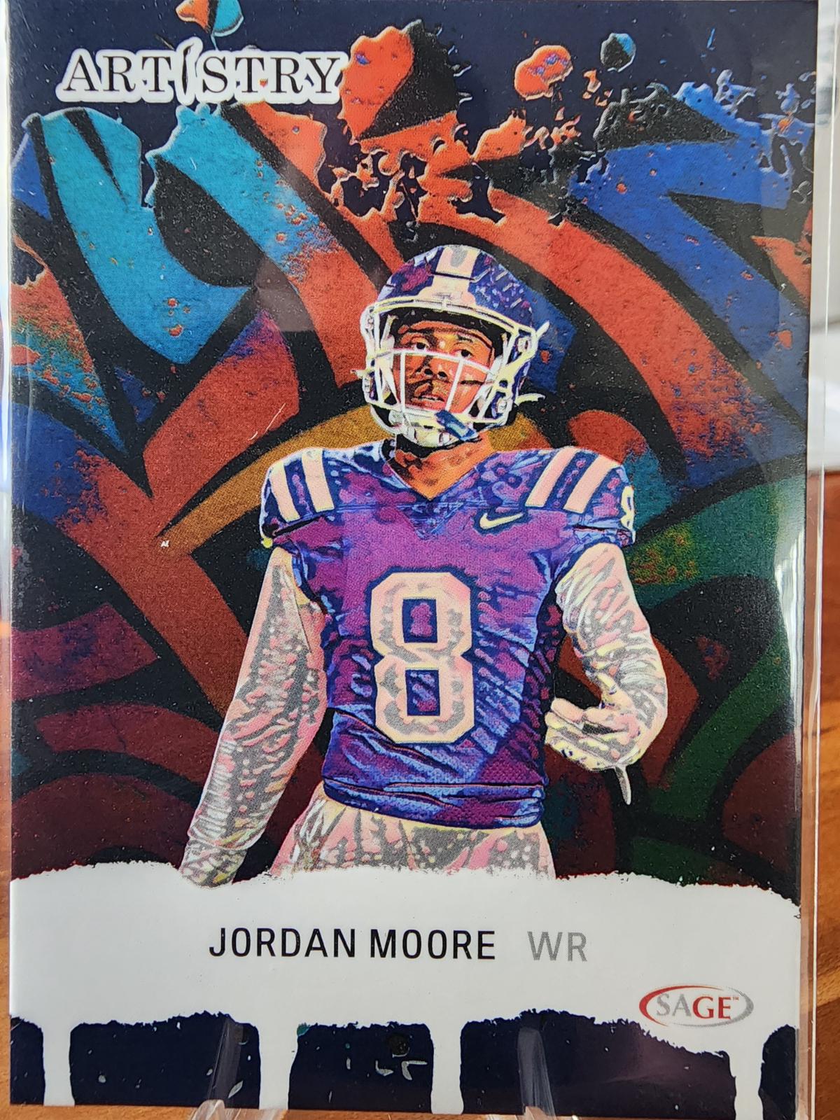 Jordan Moore #79 2025 Sage Artistry Football