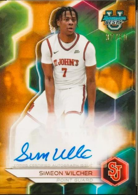 Simeon Wilcher [Gold Refractor] #B23-SW